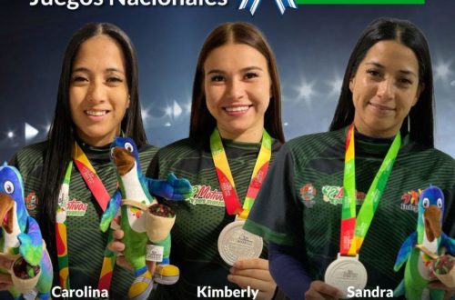 Imagen medallistas equipo femenino.