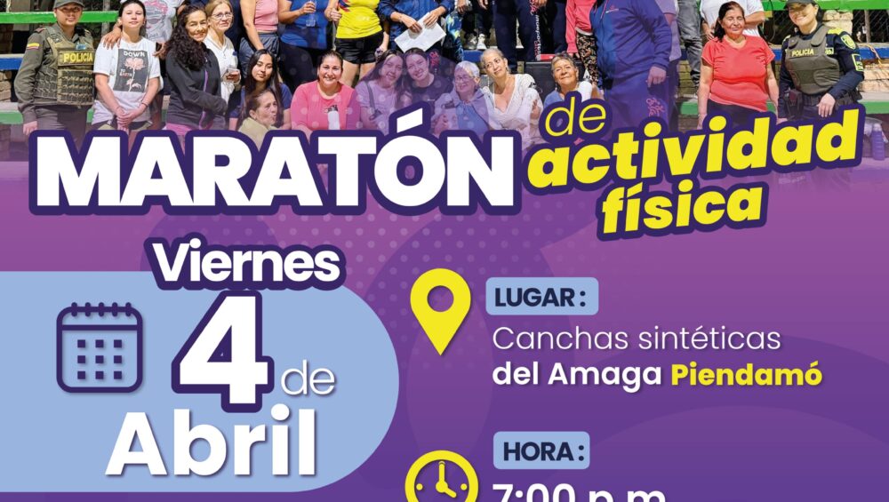 Imagen invitación de actividad fisica