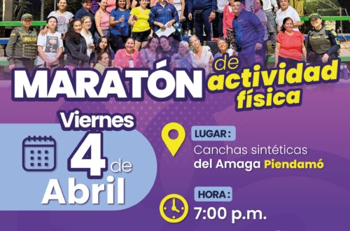 Imagen invitación de actividad fisica