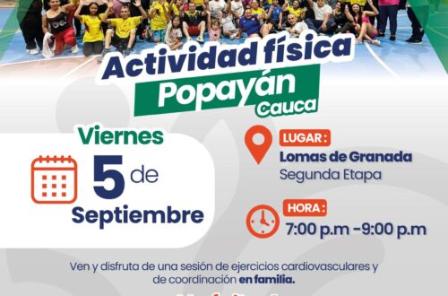 Invitacion maraton de actividad fisica 5 de septiembre