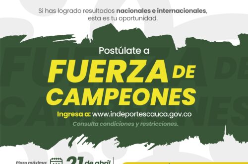 Invitacion a Fuerza de Campeones